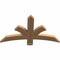 Ekena Millwork Davenport Timber Gable Bracket, Western Red Cedar, 36"W x 21"H x 1 1/2"D x 3 1/2"F, 14/12 Pitch GBW036X21X0204DAV00SWR - alternate 5